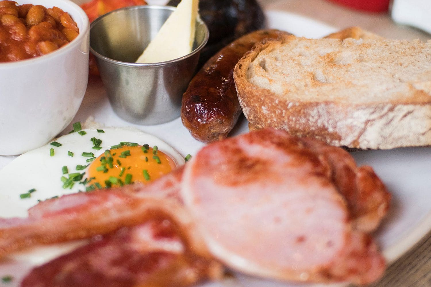 Image of a full english breakfast